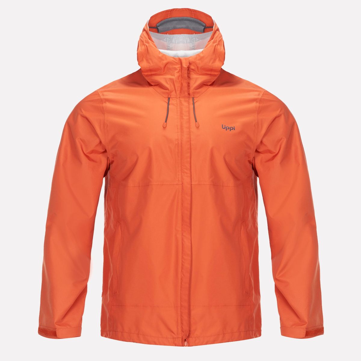 LIPPI - Chaqueta Hombre Shield B-Dry Hoody Jacket Salmon Oscuro Lippi