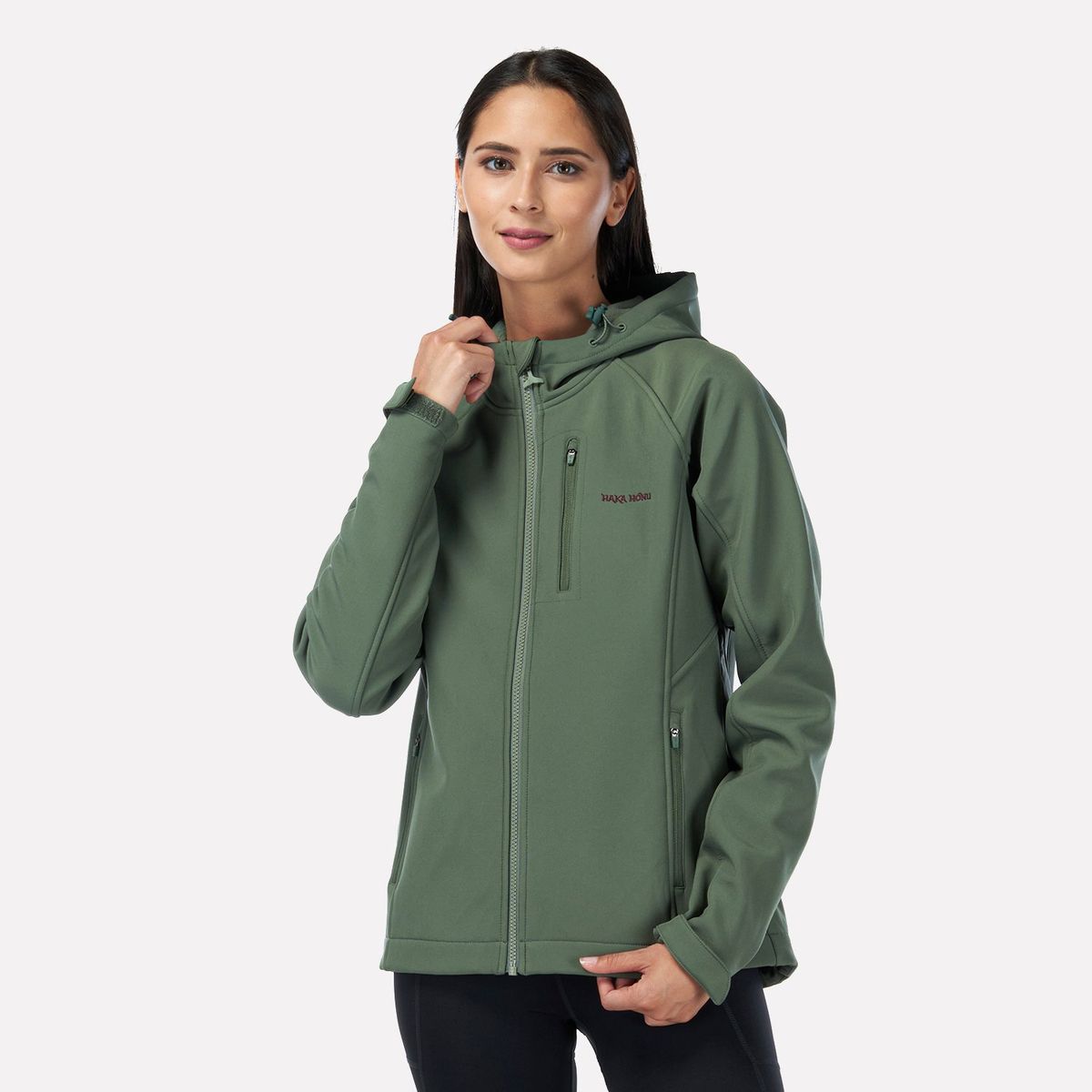 HAKA HONU - Chaqueta Mujer Brisa Verde Haka Honu