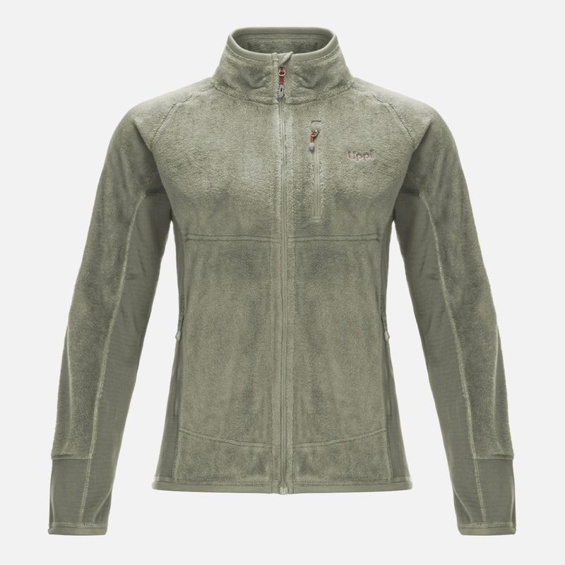 LIPPI - Poleron Mujer Numan Shaggy-Pro Jacket Laurel Lippi