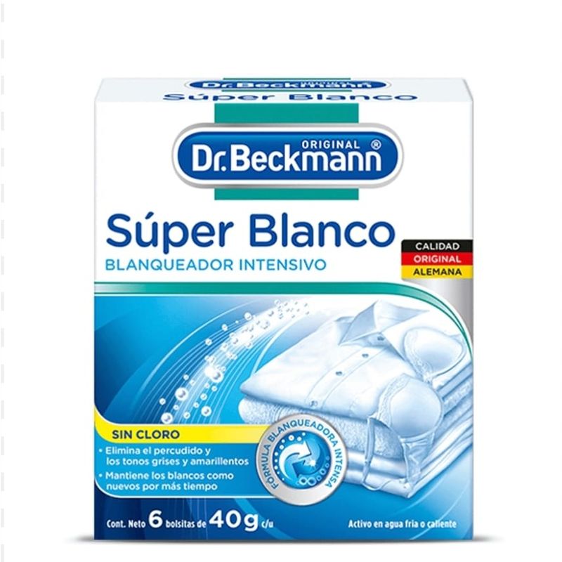 DR BECKMANN - Súper Blanco Blanqueador intensivo Dr Beckmann