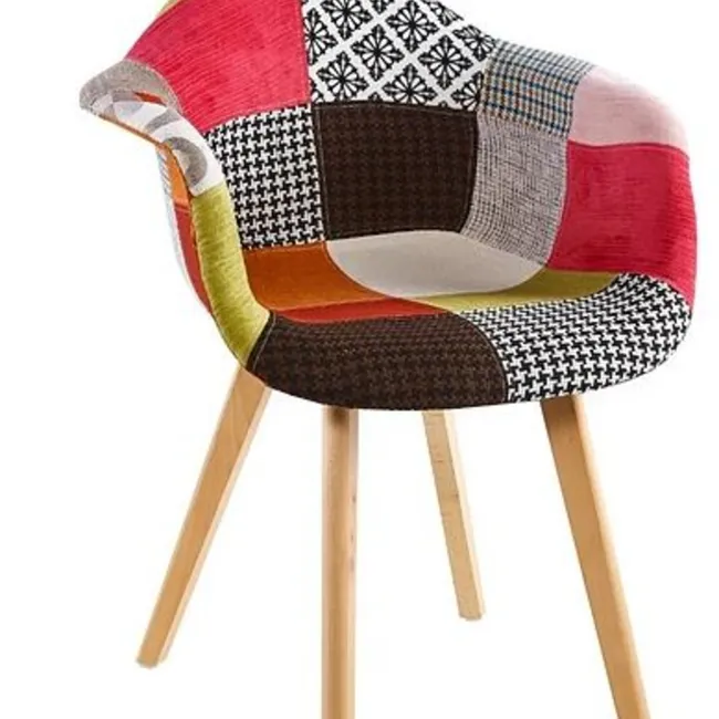 CORI CORI - Butaca Patchwork Wood Multicolor