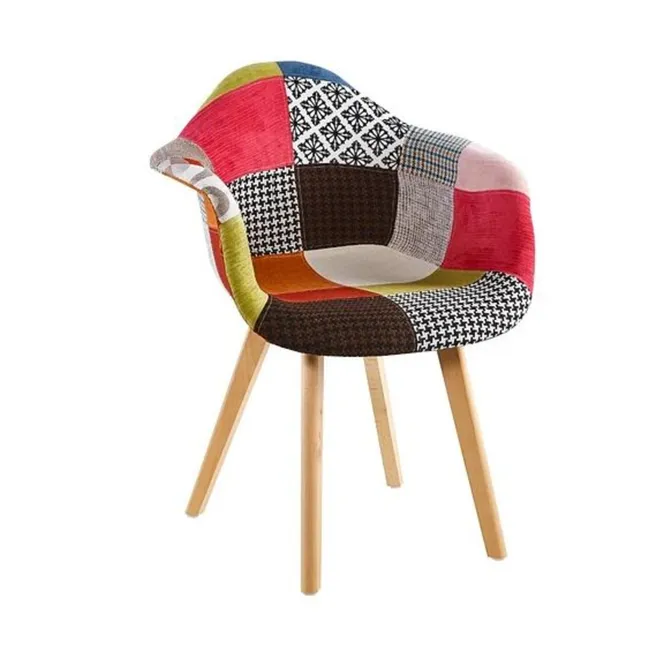 CORI CORI - Butaca Patchwork Wood Multicolor