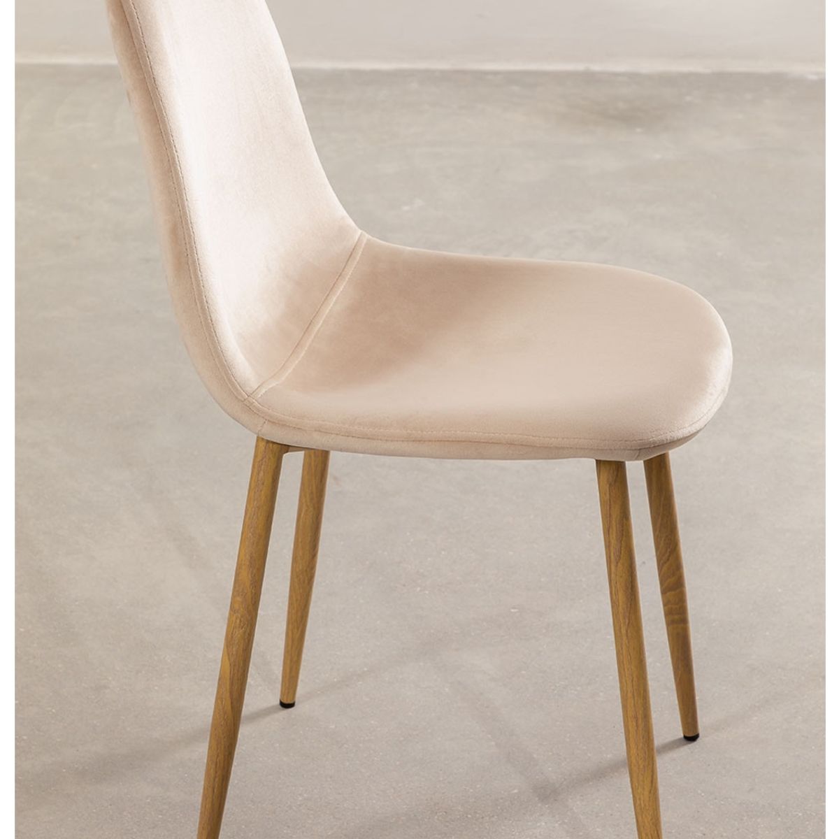 CORI CORI - Silla Roca Terciopelo BEIGE