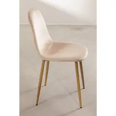 CORI CORI - Silla Roca Terciopelo BEIGE
