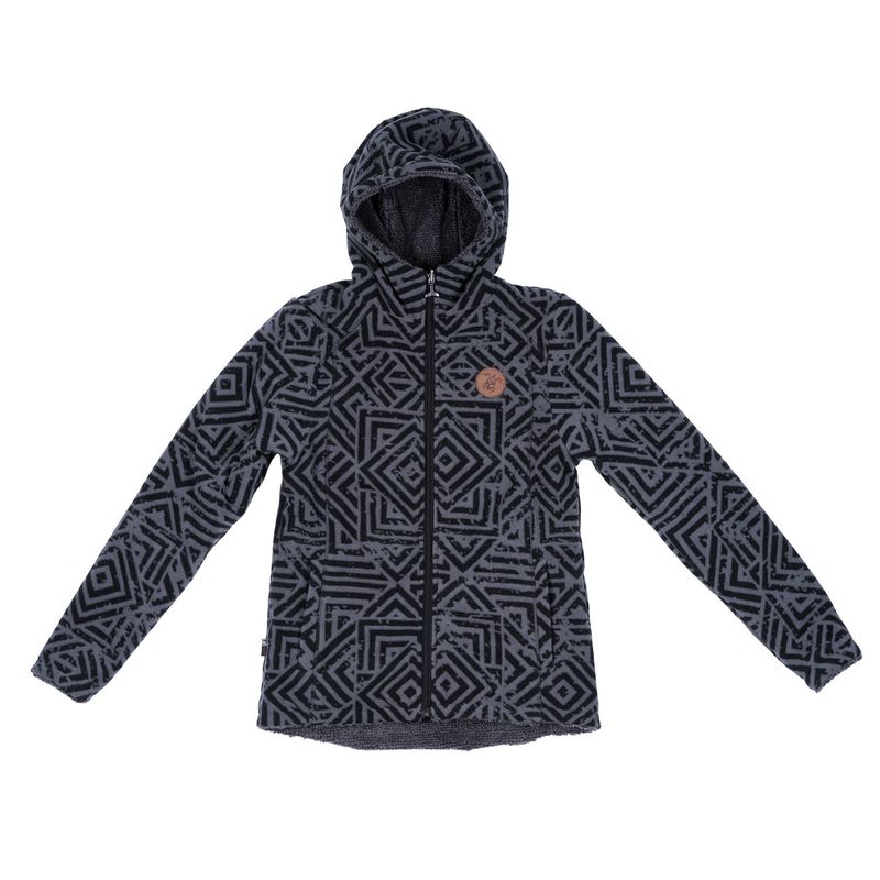 HAKA HONU - Chaqueta Mujer Bi-polar Verde Haka Honu