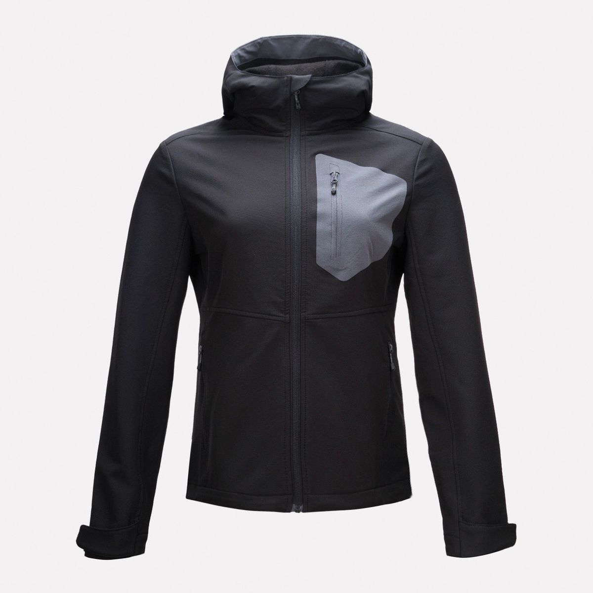 LIPPI - Chaqueta Mujer Seek Softshell Hoody Jacket Negro Lippi