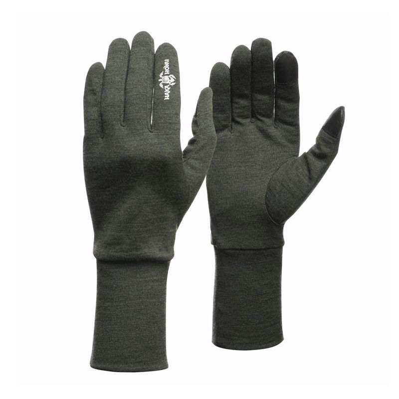 HAKA HONU - Guante Calafate Merino Wool Negro Haka Honu