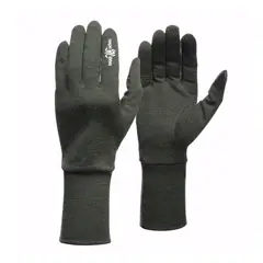 HAKA HONU - Guante Calafate Merino Wool Negro