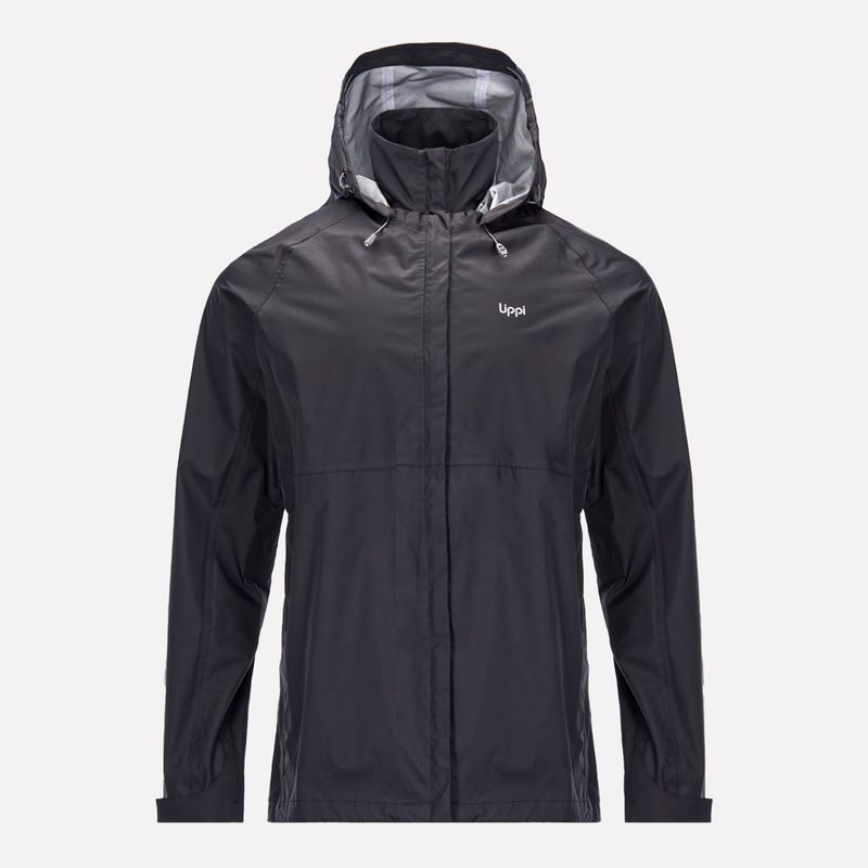 LIPPI - Chaqueta Hombre Alpine B-Dry Hoody Jacket Negro Lippi