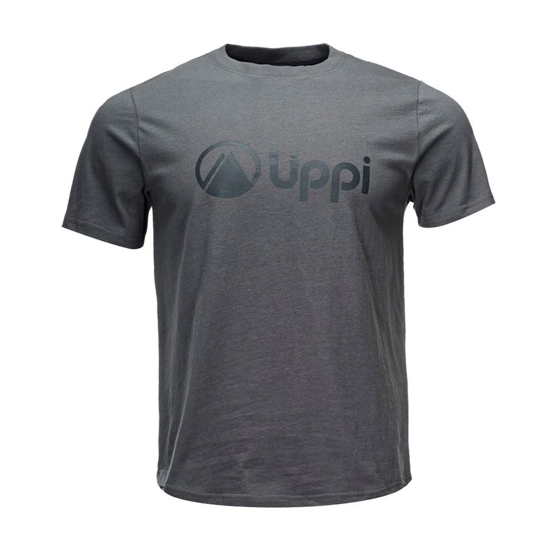 LIPPI - Polera Hombre Logo Lippi UV-Stop T-Shirt Blanco Mostaza Lippi