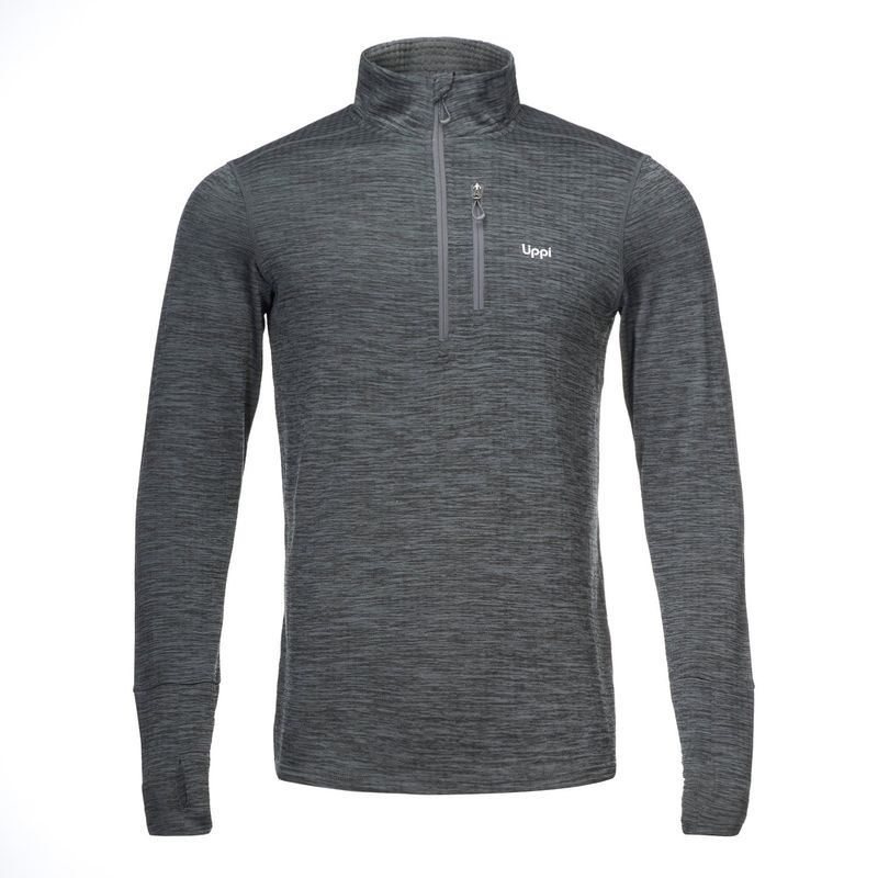 LIPPI - Poleron Hombre Just Move Nano-F 14 Zip Vino Lippi