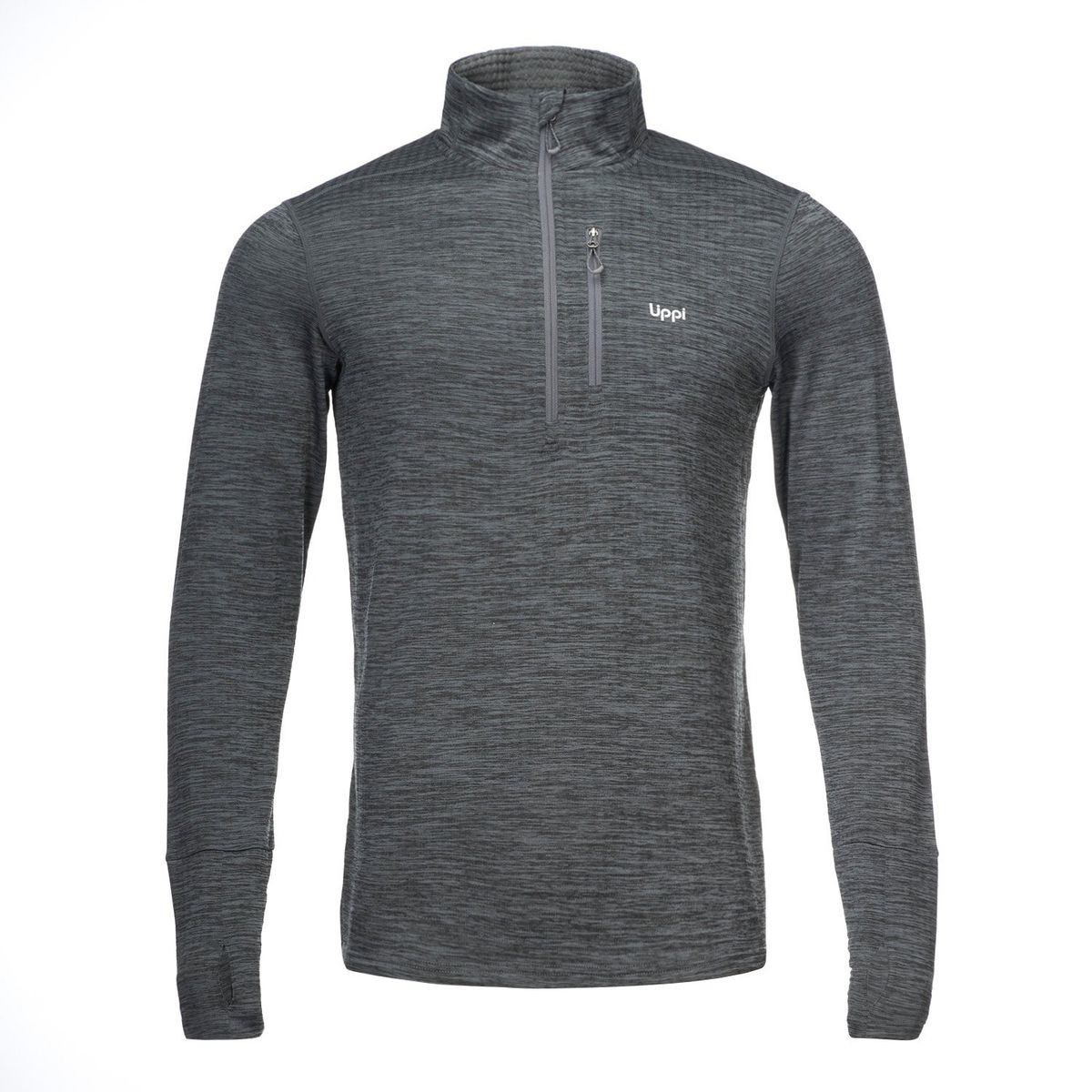 LIPPI - Poleron Hombre Just Move Nano-F 14 Zip Vino Lippi