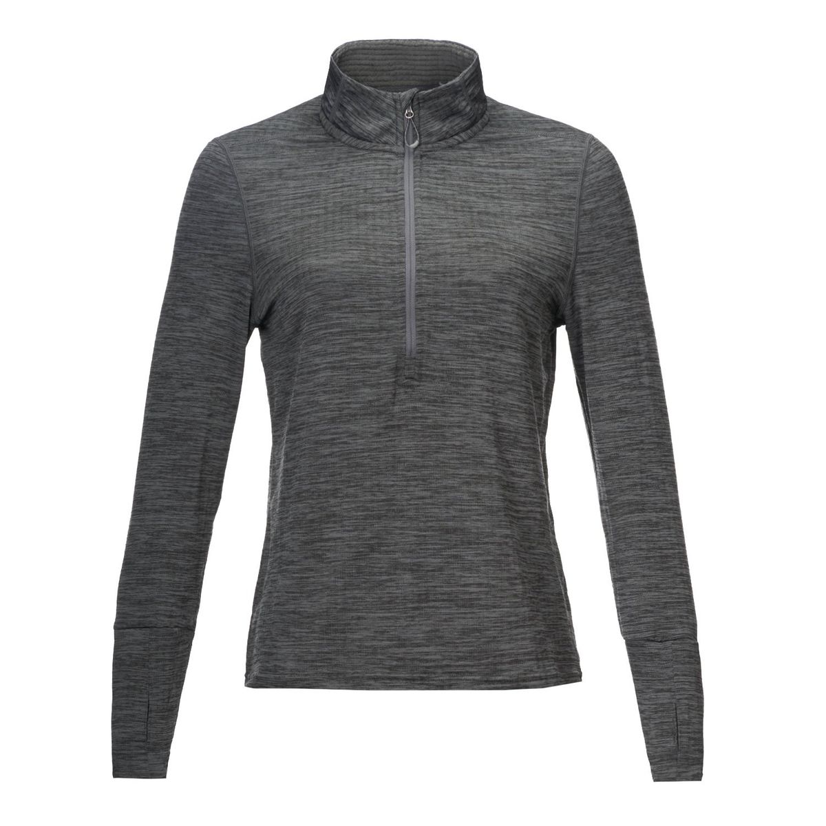 LIPPI - Poleron Mujer Just Move Nano-F 14 Zip Grafito Lippi