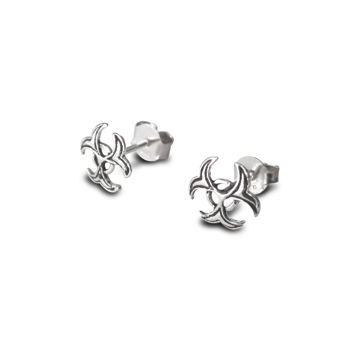 COGGIOLA - Aros Biohazard Mini Plata Fina Ley 925