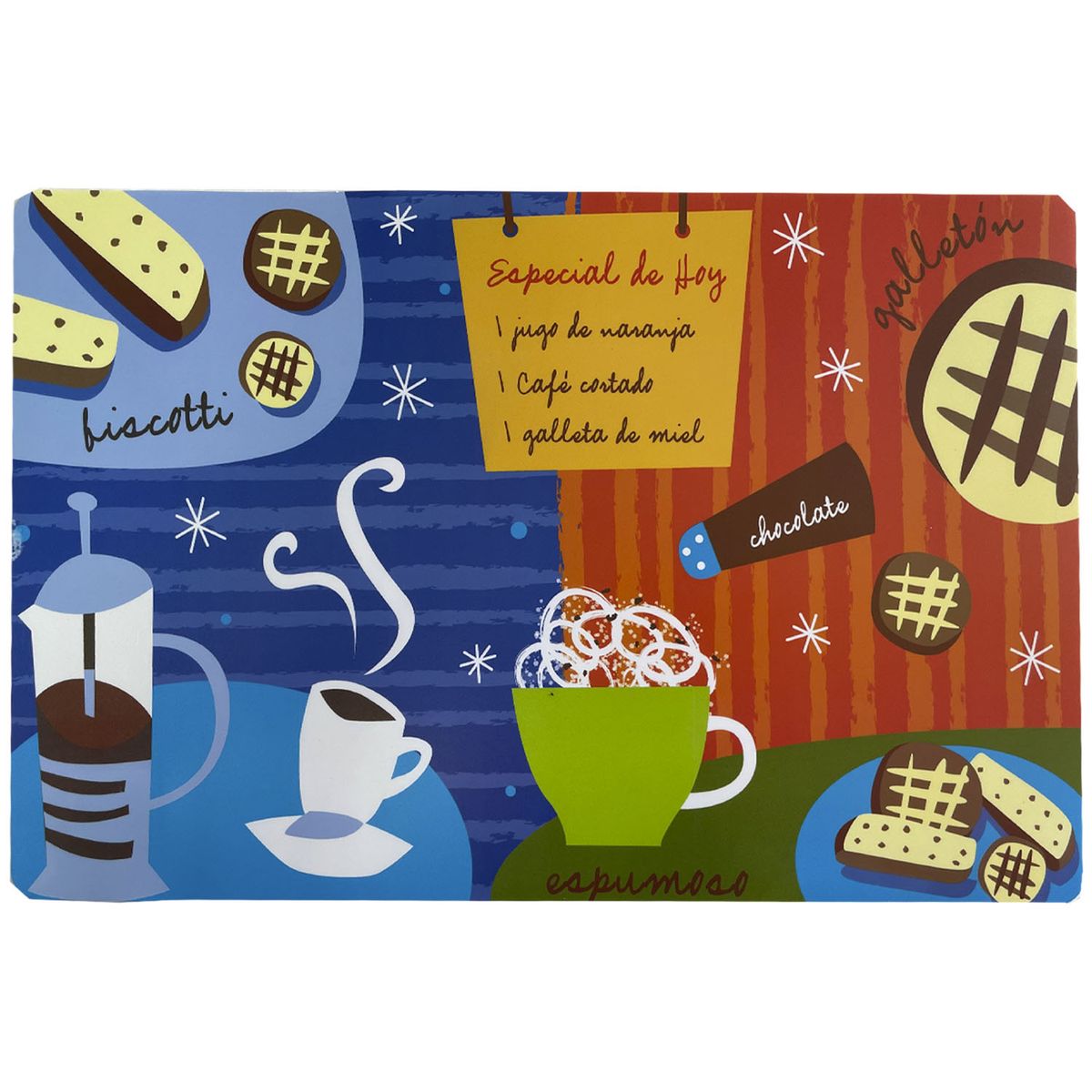 MALLORCA - Set de Individuales Decorativo Breakfast 6 Piezas