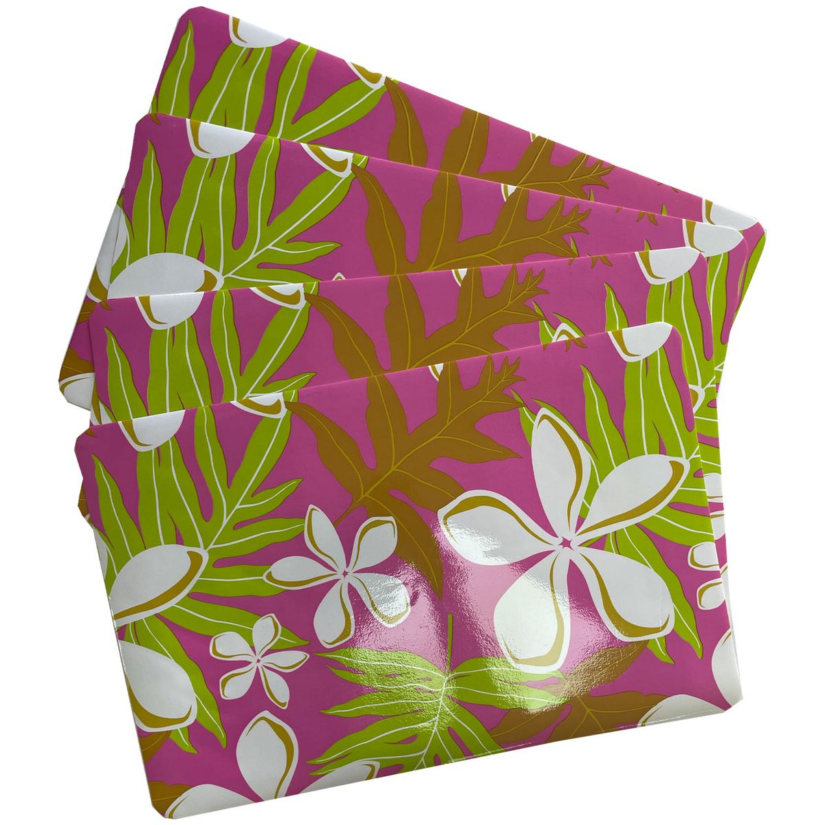 MALLORCA - Set 4 Individuales Más 4 Posavasos Floral 8 Piezas