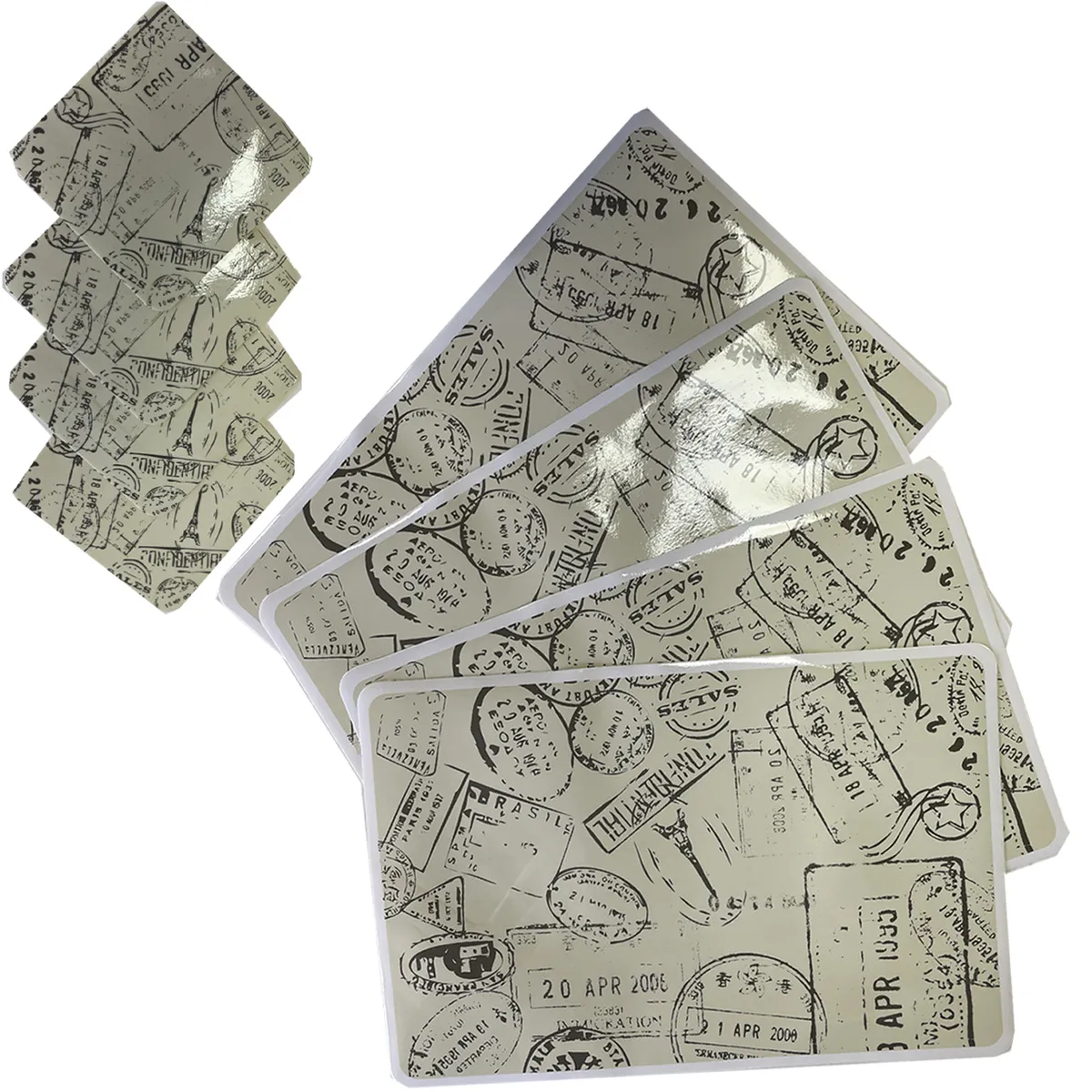 MALLORCA - Set 4 Individuales Más 4 Posavasos Postal 8 Piezas