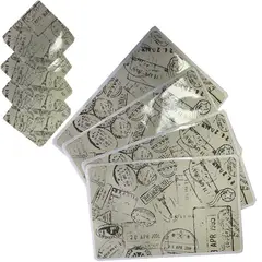 MALLORCA - Set 4 Individuales Más 4 Posavasos Postal 8 Piezas