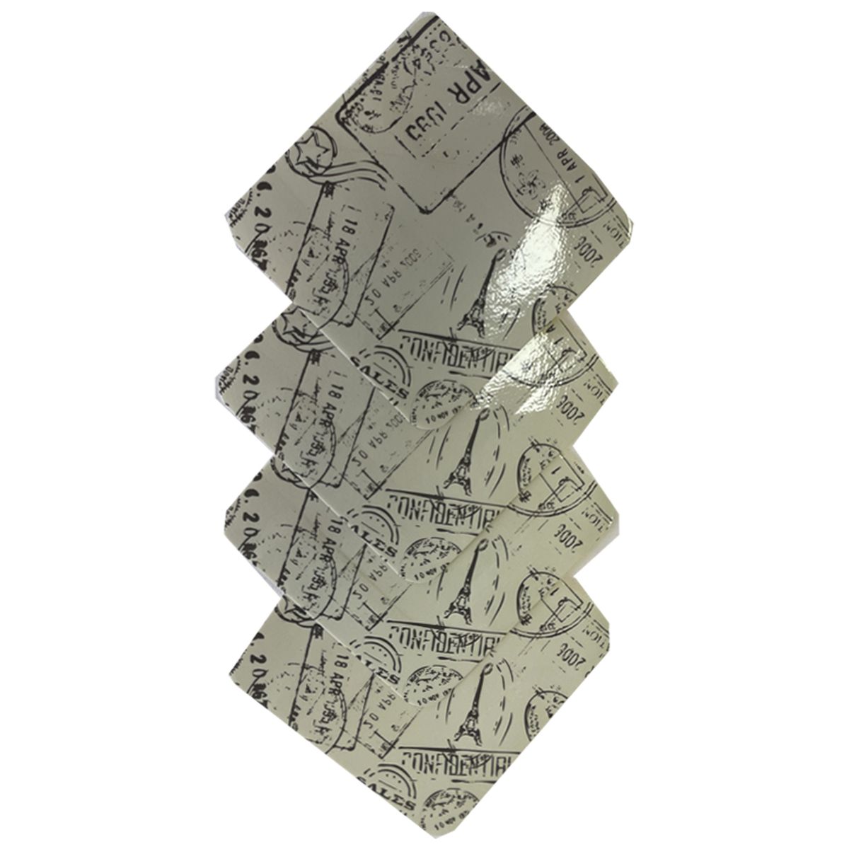 MALLORCA - Set 4 Individuales Más 4 Posavasos Postal 8 Piezas