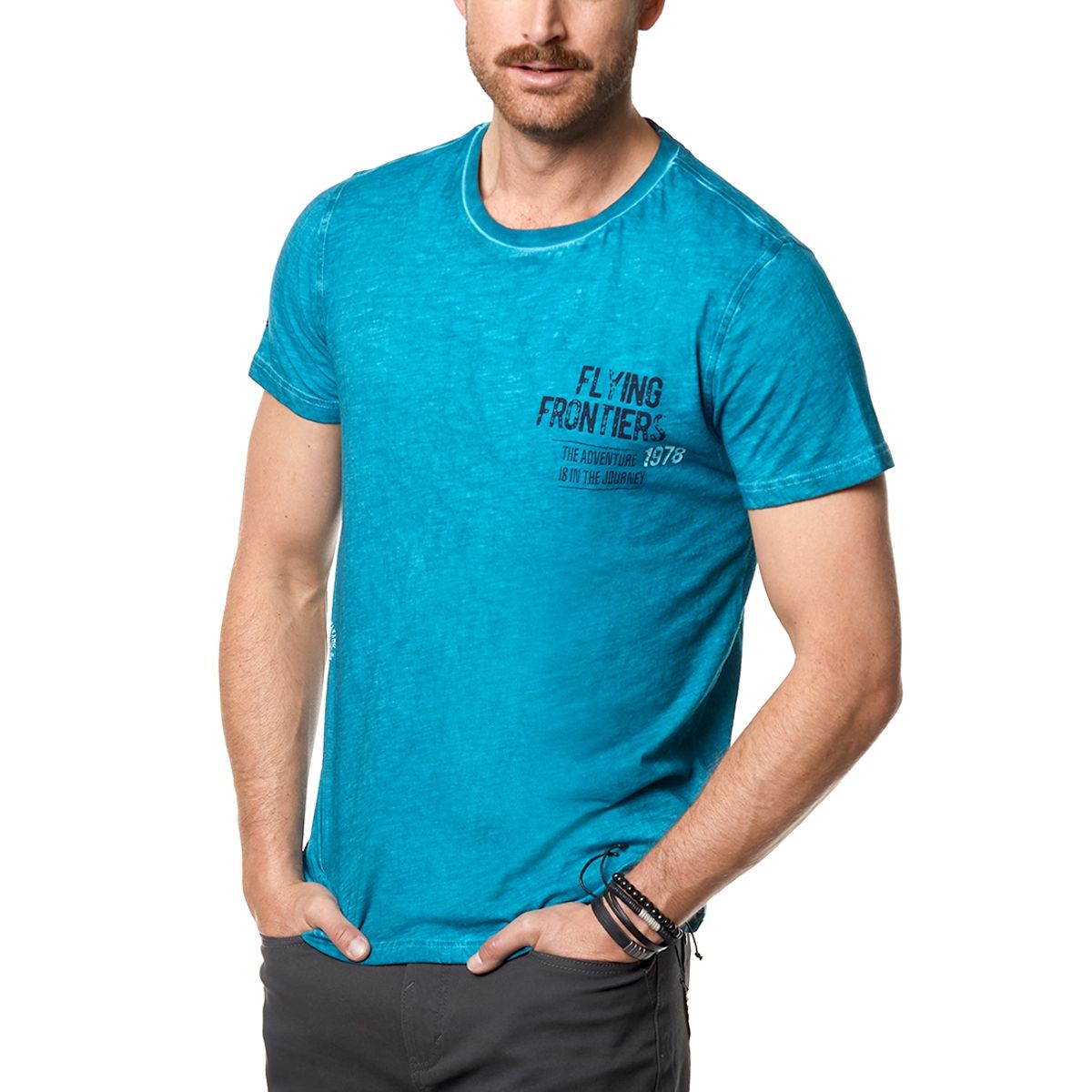 FEROUCH - Polera Ventura Ocean Azul Ferouch