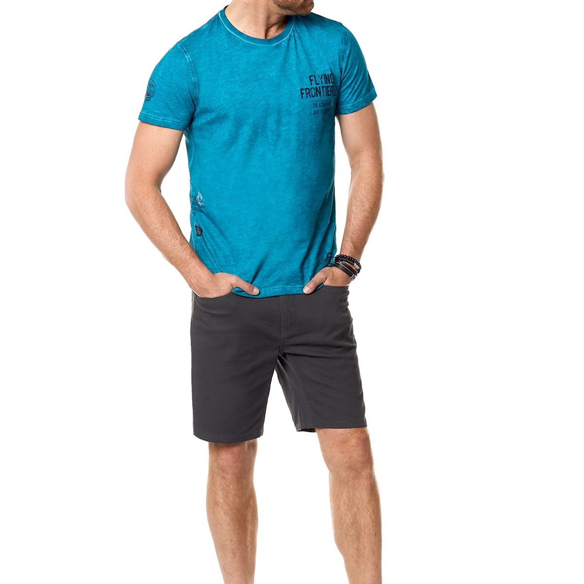FEROUCH - Polera Ventura Ocean Azul Ferouch