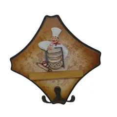 RUNN - Cuadro Mural Vintage De Cocina Diseño Chef