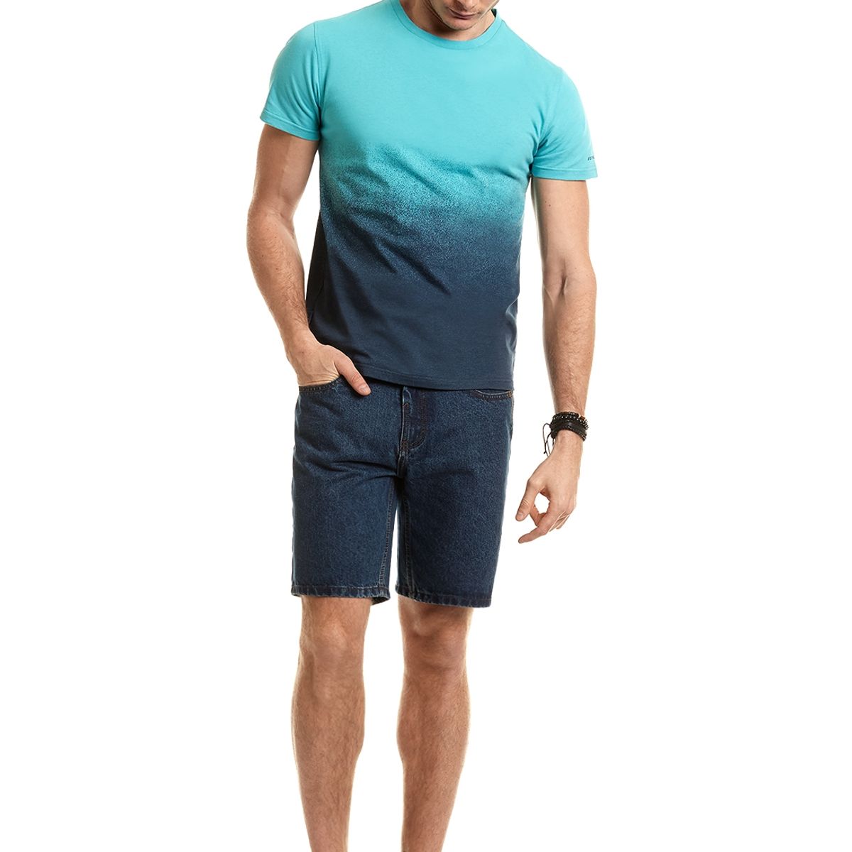 FEROUCH - Polera New Jersey Azul Ferouch