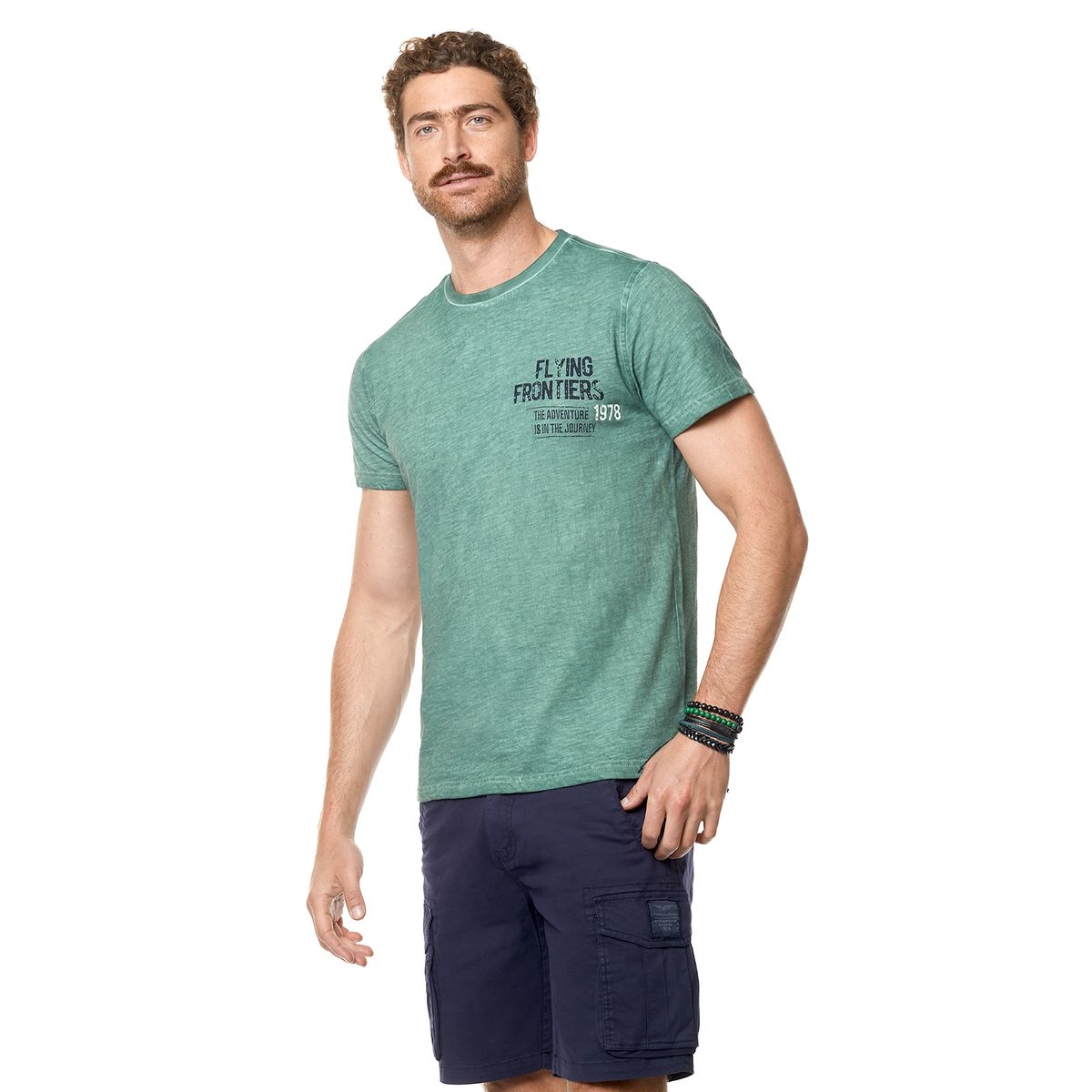 FEROUCH - Polera Ventura Verde Ferouch