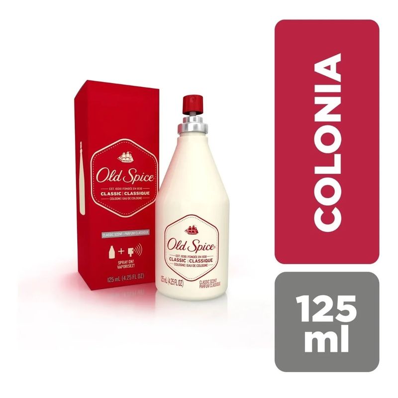 OLD SPICE - Colonia Old Spice Classic 125 Ml Spray On