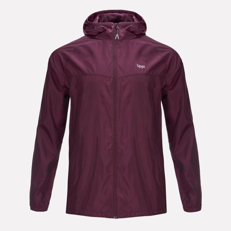 LIPPI - Chaqueta Hombre Nightfall WindBreaker Hoody Jacket Cafe Pardo Lippi