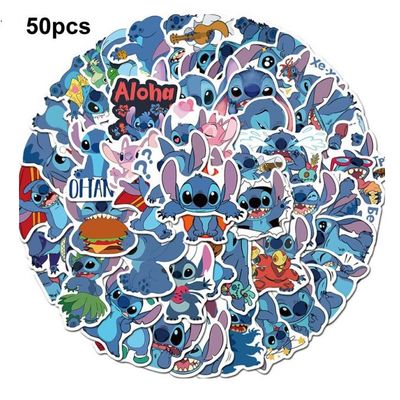 Imagen 2 del producto 50 Stickers Lilo Y Stitch  - Etiquetas Autoadhesivas - A2