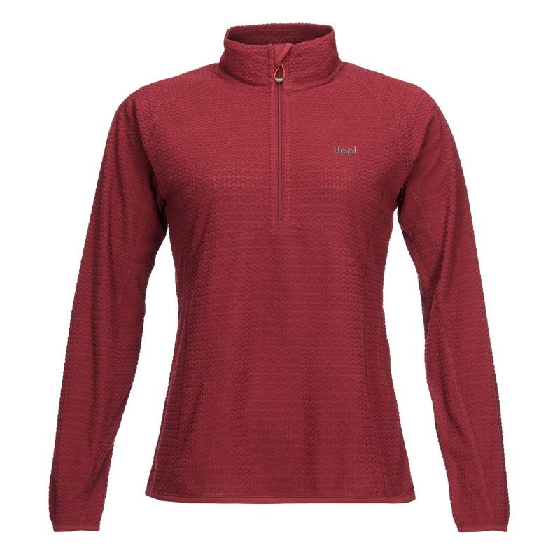 LIPPI - Poleron Mujer Jacaranda Nano-F 14 Zip Palo Rosa Lippi