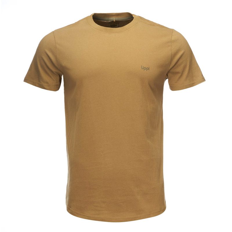 LIPPI - Polera Hombre Road Trip UV-Stop T-Shirt Azul Piedra Lippi