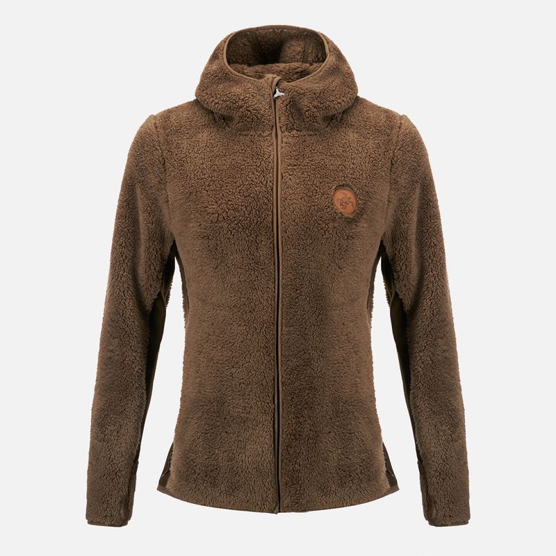 HAKA HONU - Chaqueta Mujer Calur-oso Beige Haka Honu