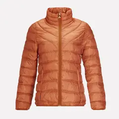HAKA HONU - Chaqueta Mujer Ultraliviana Print Damasco