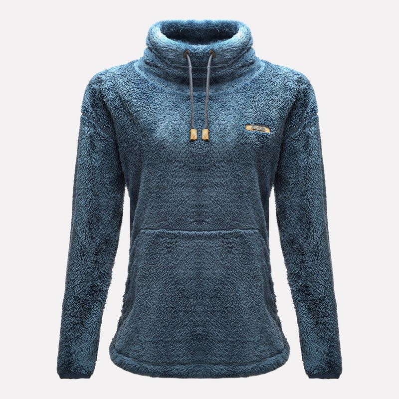 LIPPI - Poleron Mujer Warmy Sweatshirt Vino Lippi