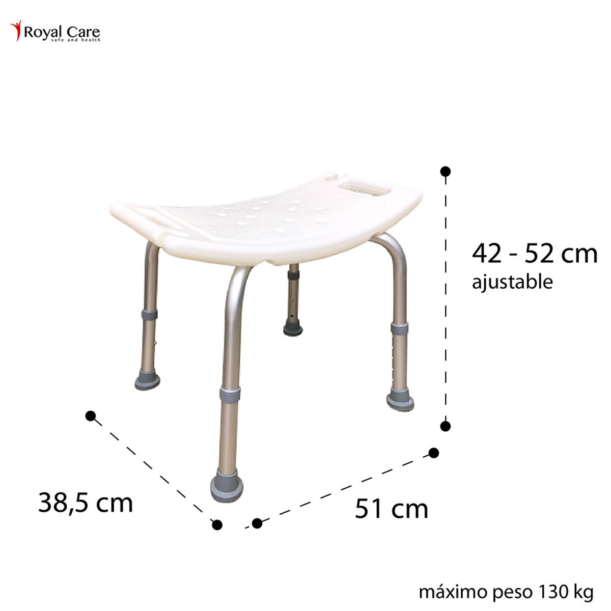 GENERICO - Piso de Ducha para Baño - Royal Care