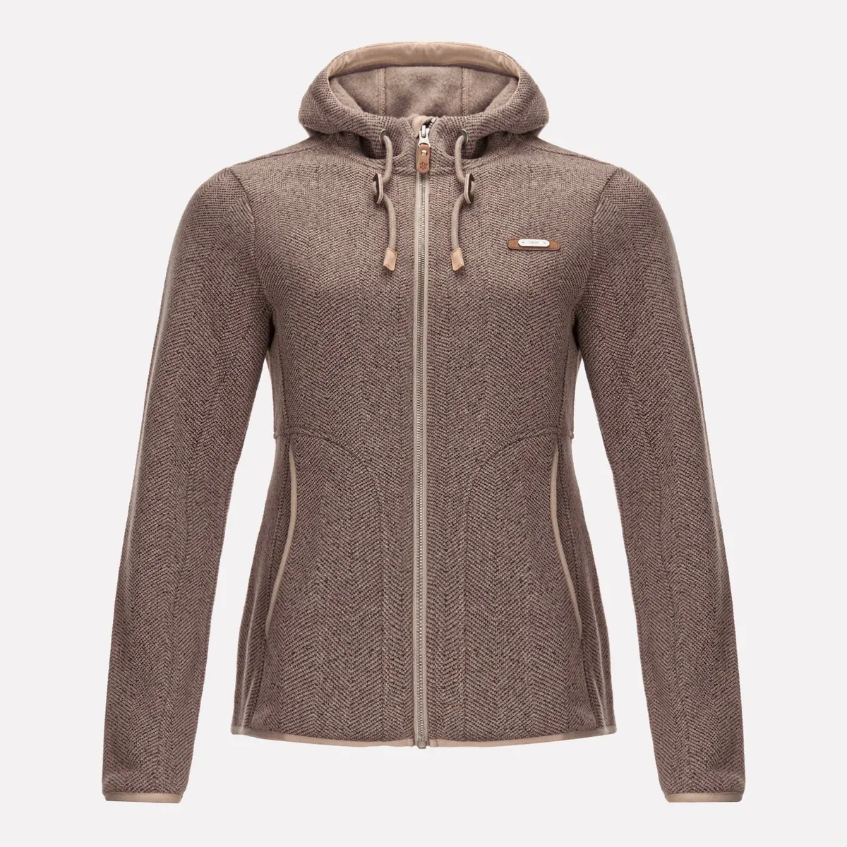 LIPPI - Chaqueta Mujer Alamo Blend-Pro Hoody Jacket Verde Grisaceo Lippi