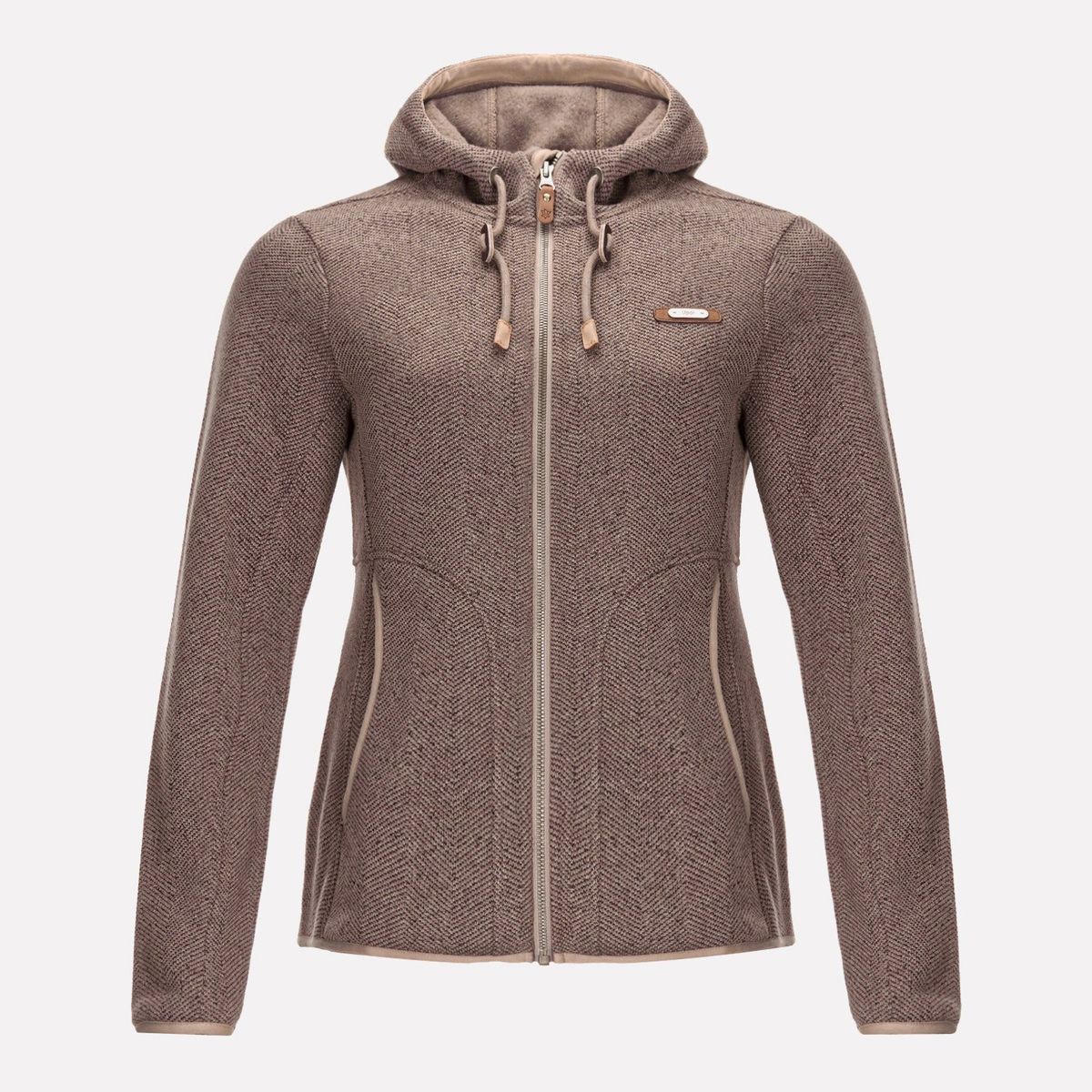 LIPPI - Chaqueta Mujer Alamo Blend-Pro Hoody Jacket Verde Grisaceo Lippi
