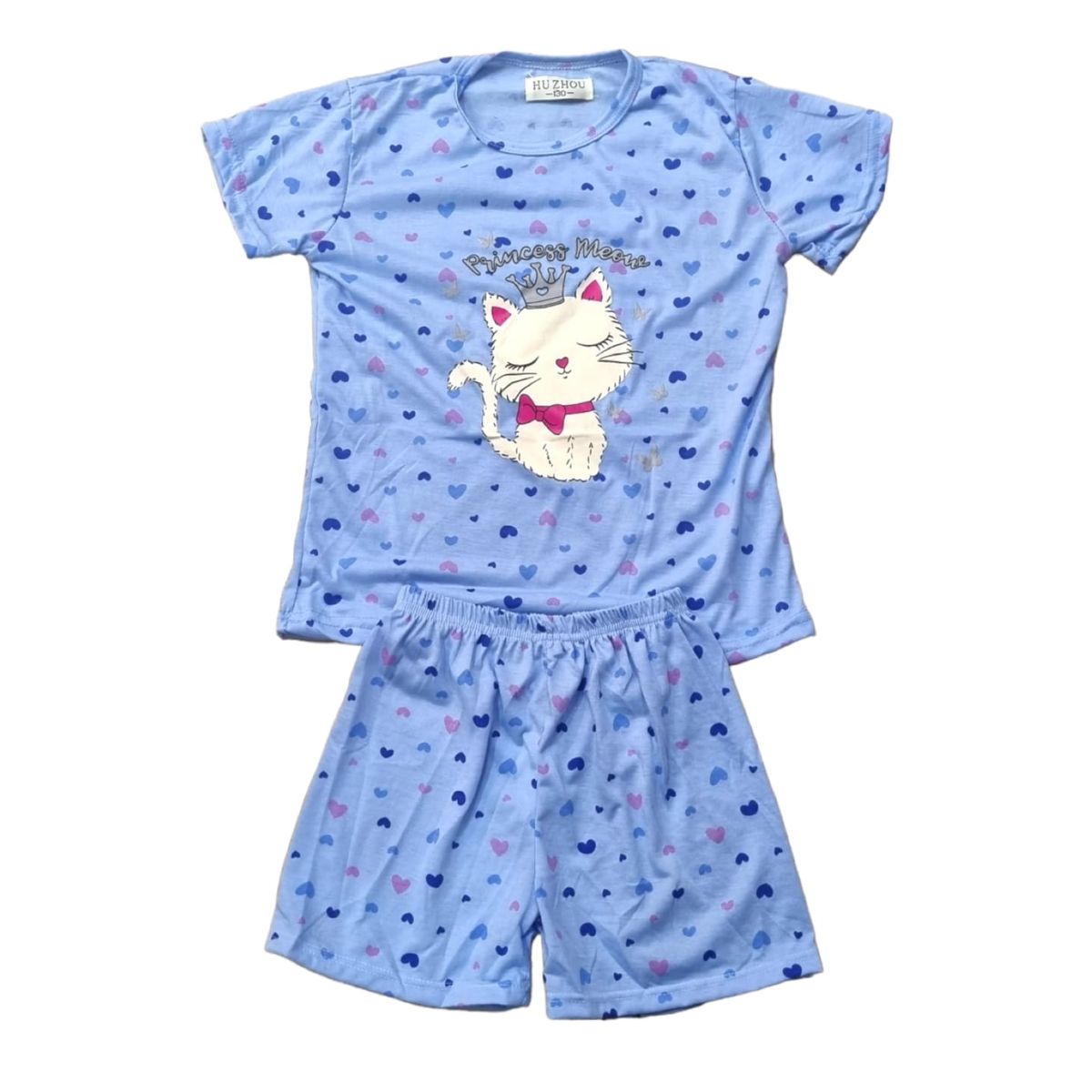 AGW - Pack 3 Pijamas Niña Manga Corta Algodón.