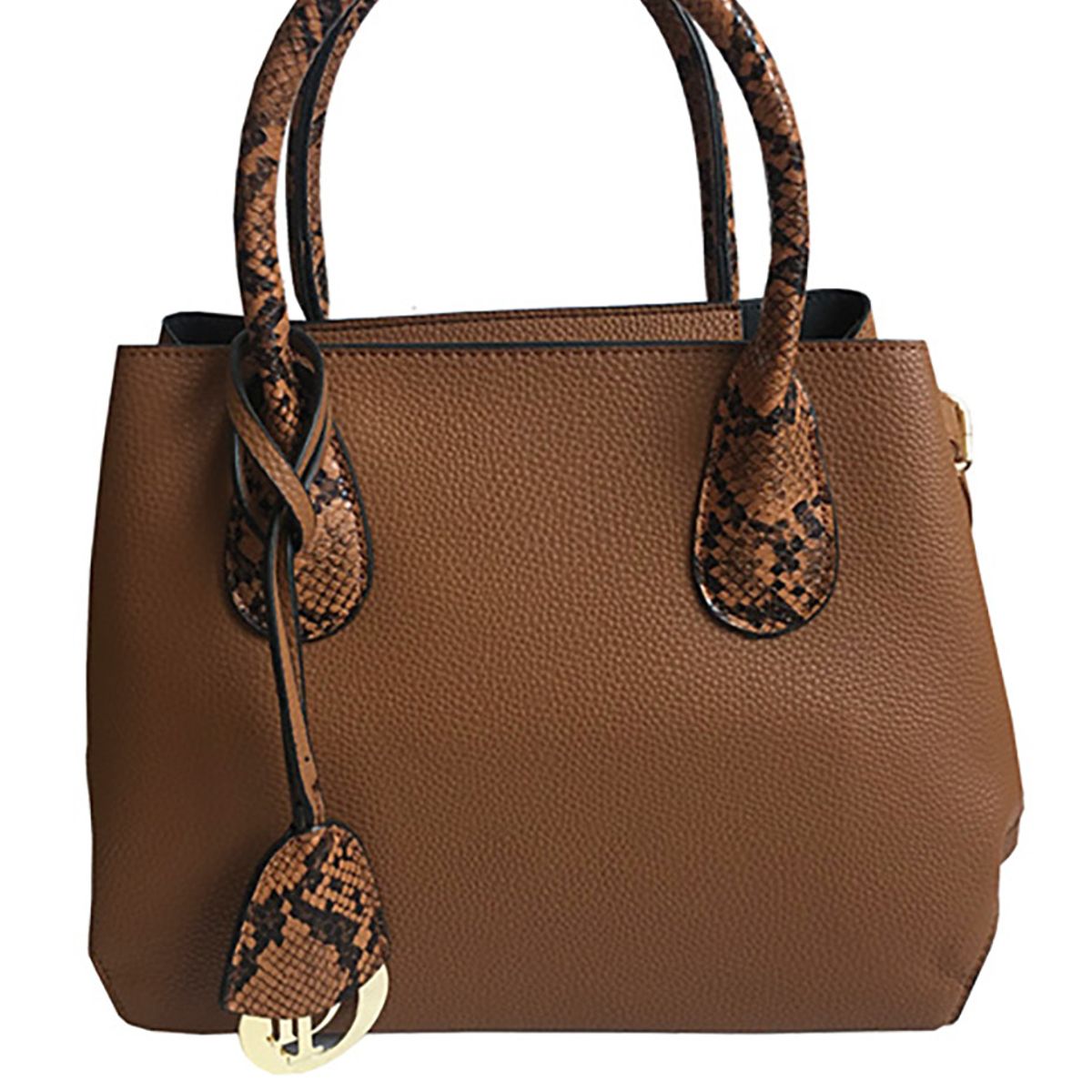 TODOPIEL - Cartera Ecocuero Mujer Café Todopiel