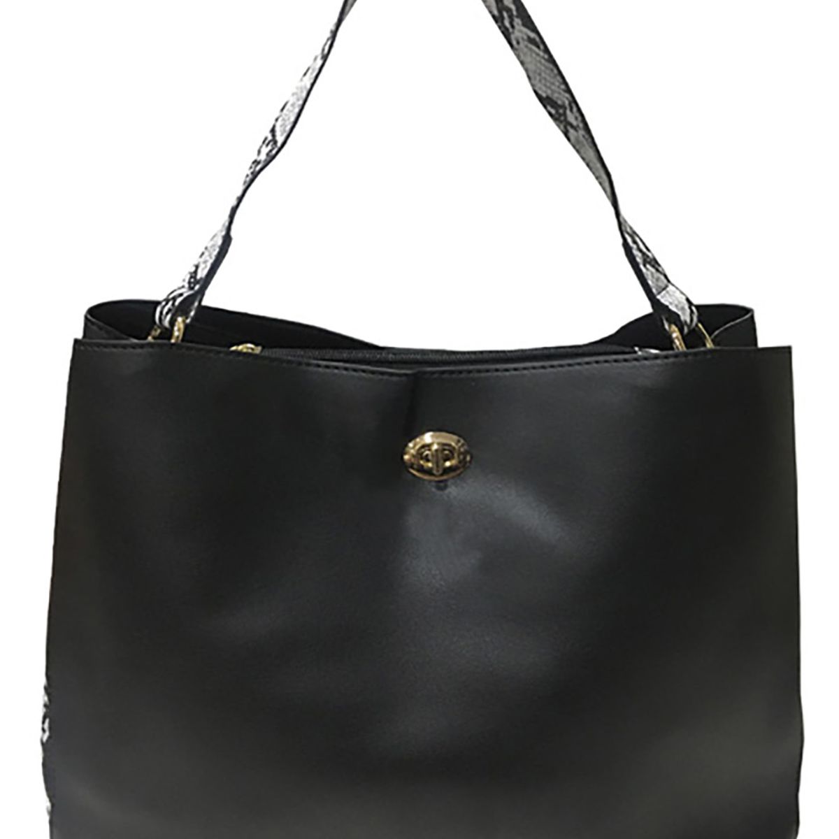 TODOPIEL - Cartera Ecocuero Mujer Negro Todopiel
