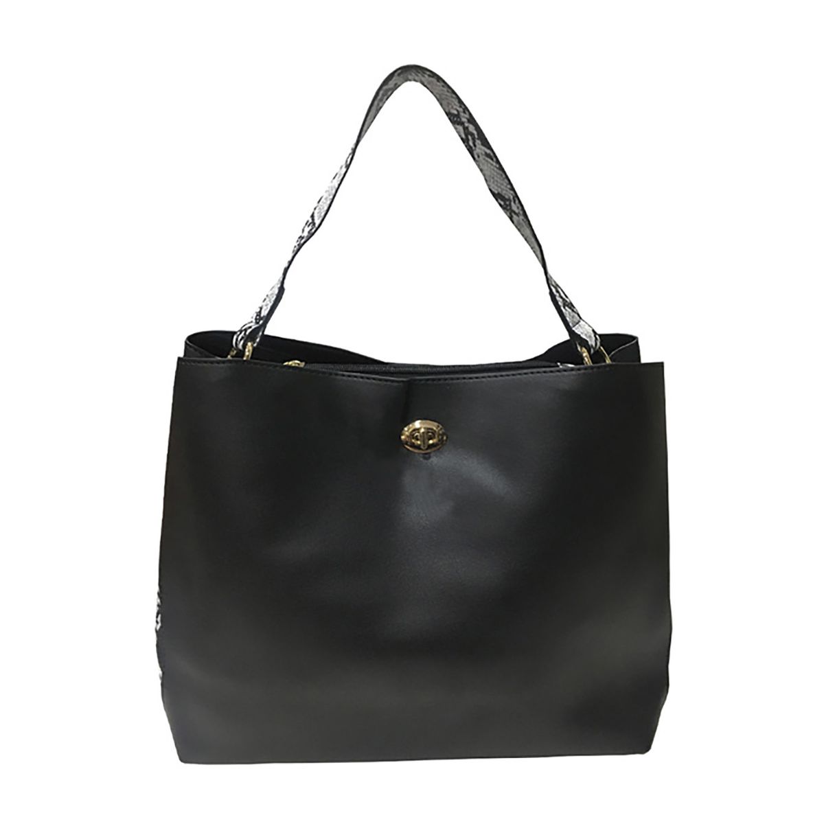 TODOPIEL - Cartera Ecocuero Mujer Negro Todopiel