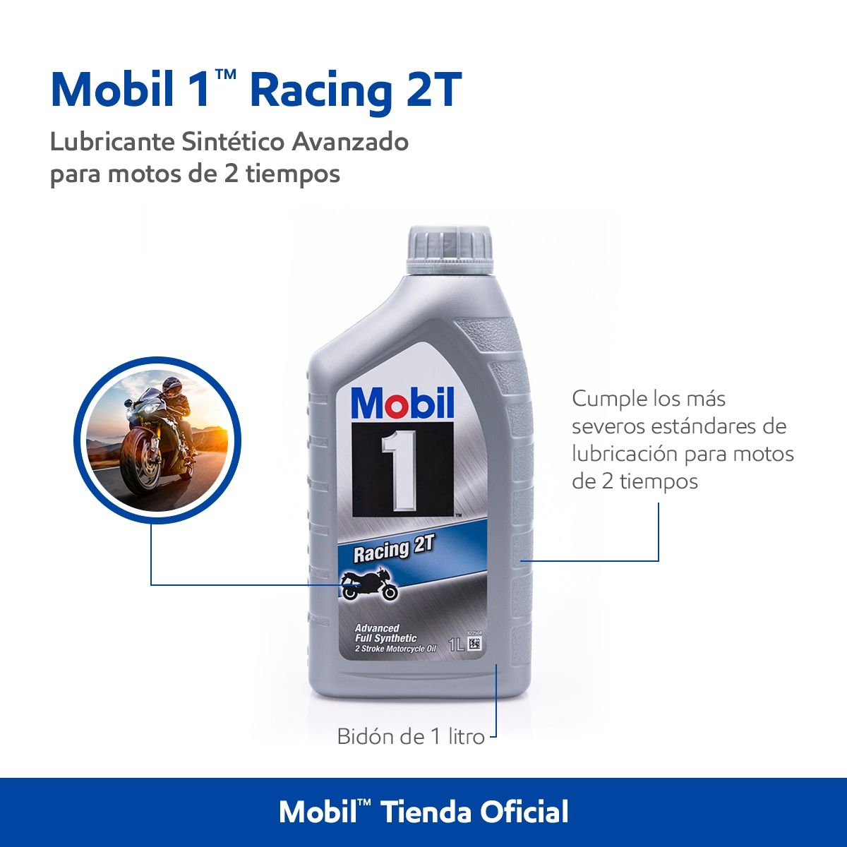 MOBIL - MOBIL 1 RACING 2T, 1LT