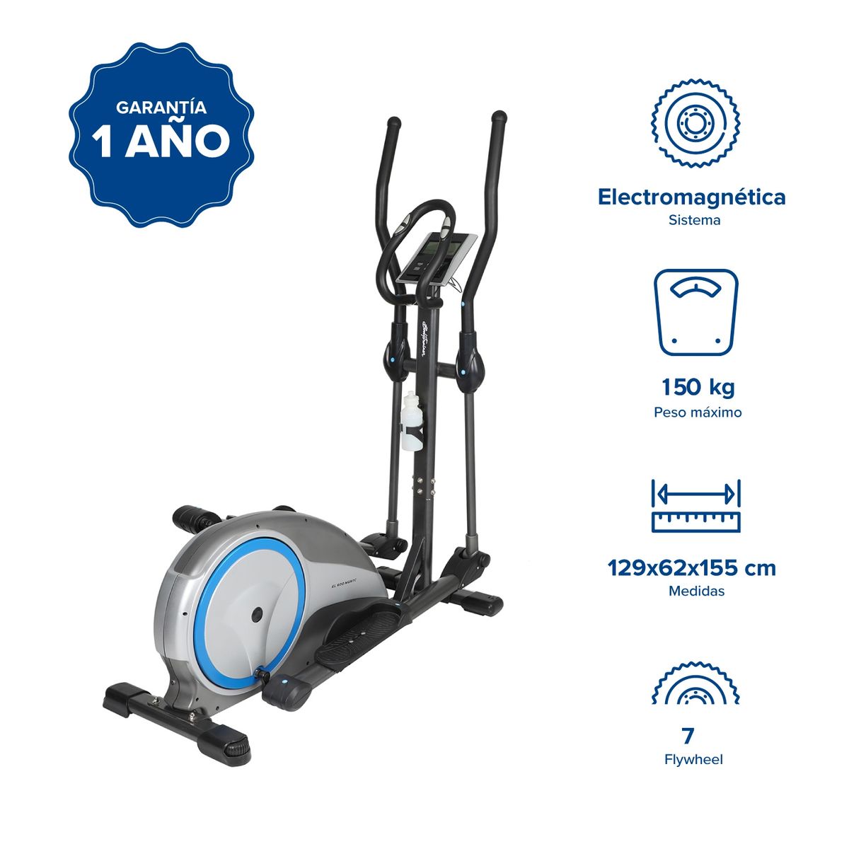 BODYTRAINER - Elíptica Magnética Bodytrainer El 600 Mgntc