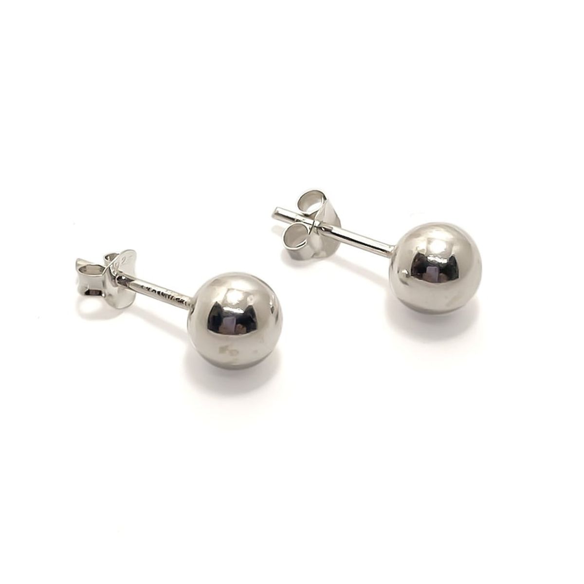 COGGIOLA - Aros Bola 7mm Plata Fina 925