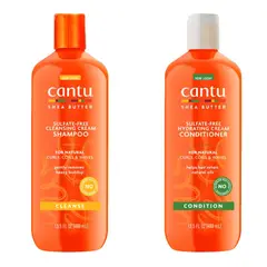 CANTU - Shampoo más acondicionador para Rizos Libre De Sulfatos 400ml