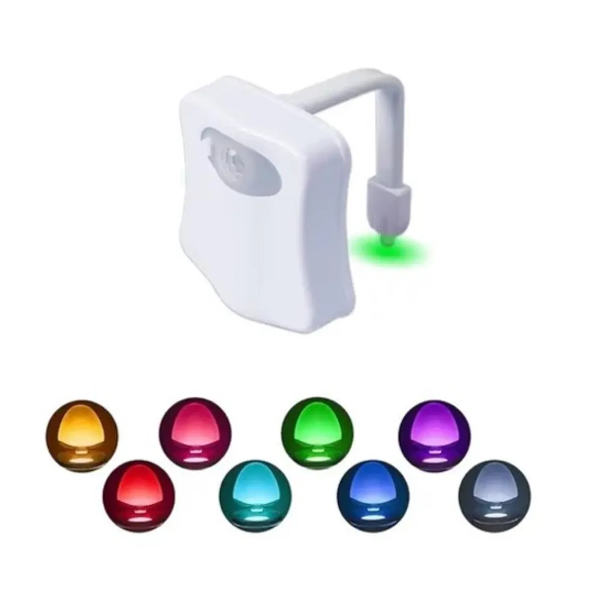OFERTABKN - Luz Led Para Inodoro Wc Baño Con Sensor Movimiento 8 Colores