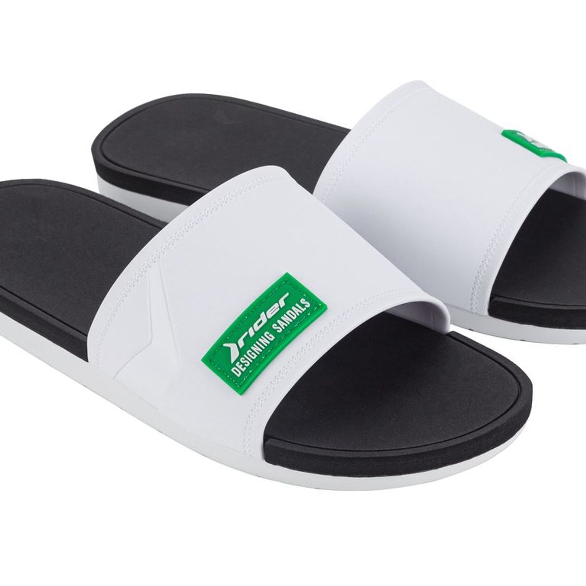 RIDER - Sandalia Slide Hombre Blanco Speed Rider