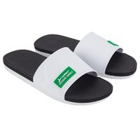 Sandalia Slide Hombre Blanco Speed